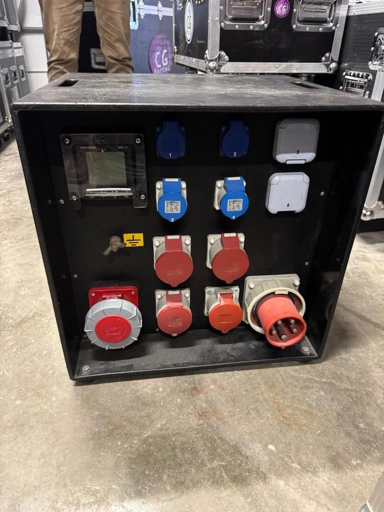 Rubber Verdeelkast 125A, Ophalen, Info@cg-rental.nl, Overige typen, CG-Rental