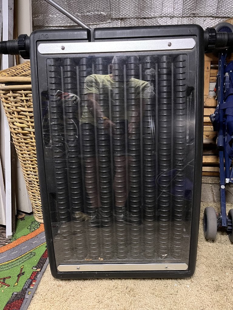 solarpanel om water te verwarmen, Ophalen, Zo goed als nieuw, Verwarming