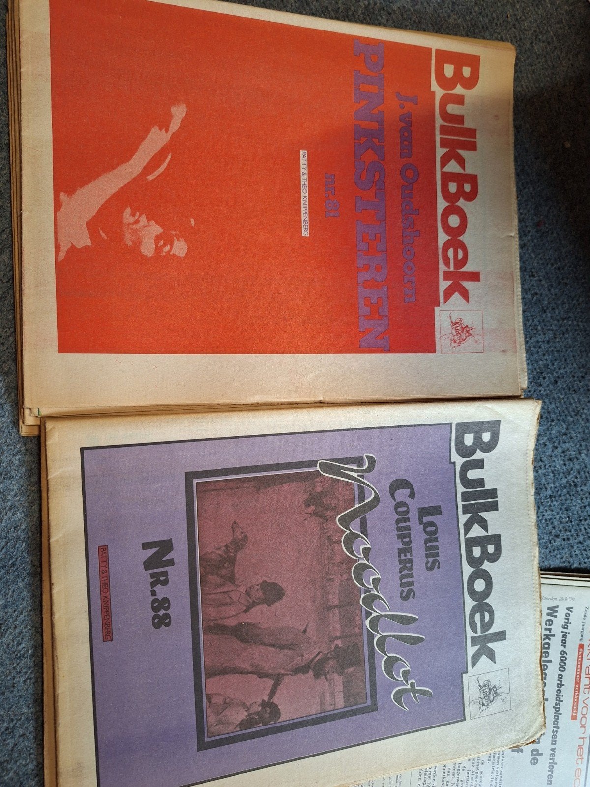 BulkBoek Collectie: Wim de Bie, Kees van Kooten en meer, Ophalen of Verzenden, Gelezen, Wim de Bie, Kees van Kooten, J.W. Holsbergen, Louis Couperus