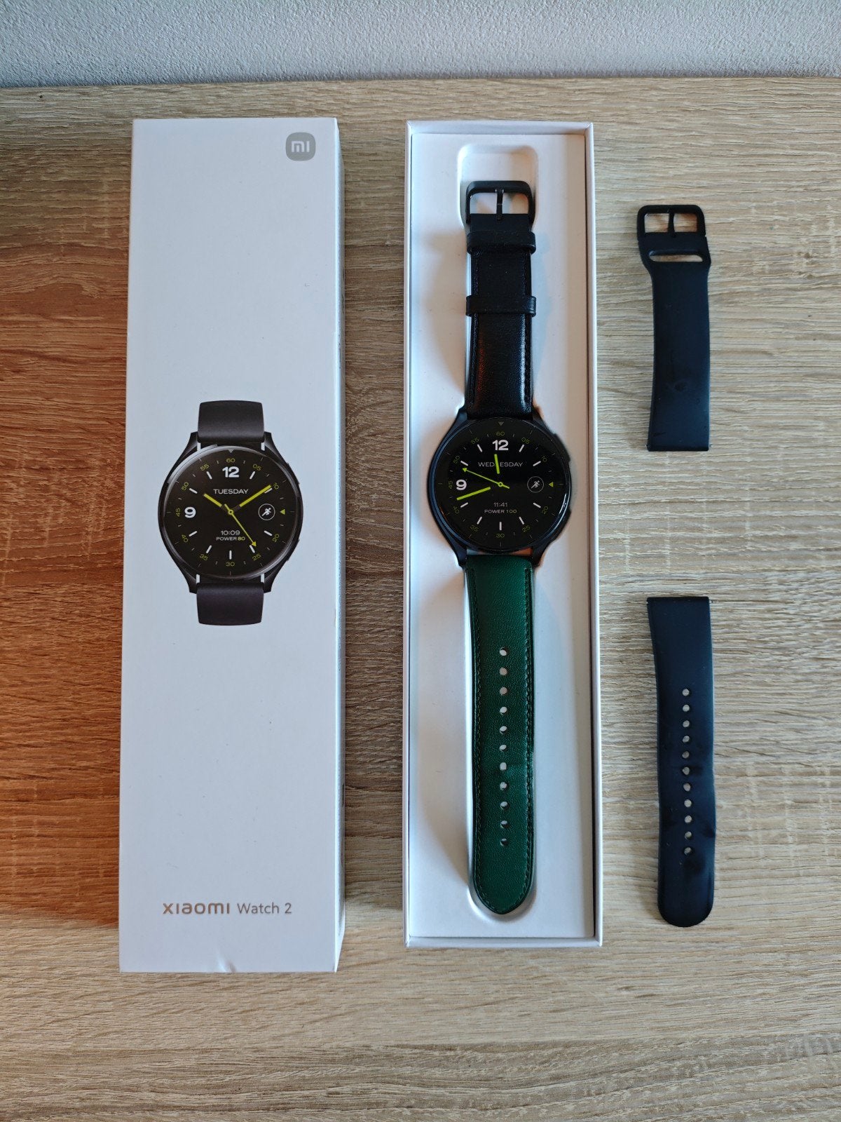 Xiaomi Watch 2 (Google Wear OS), Gebruikt, Xiaomi, Stappen, Zwart
