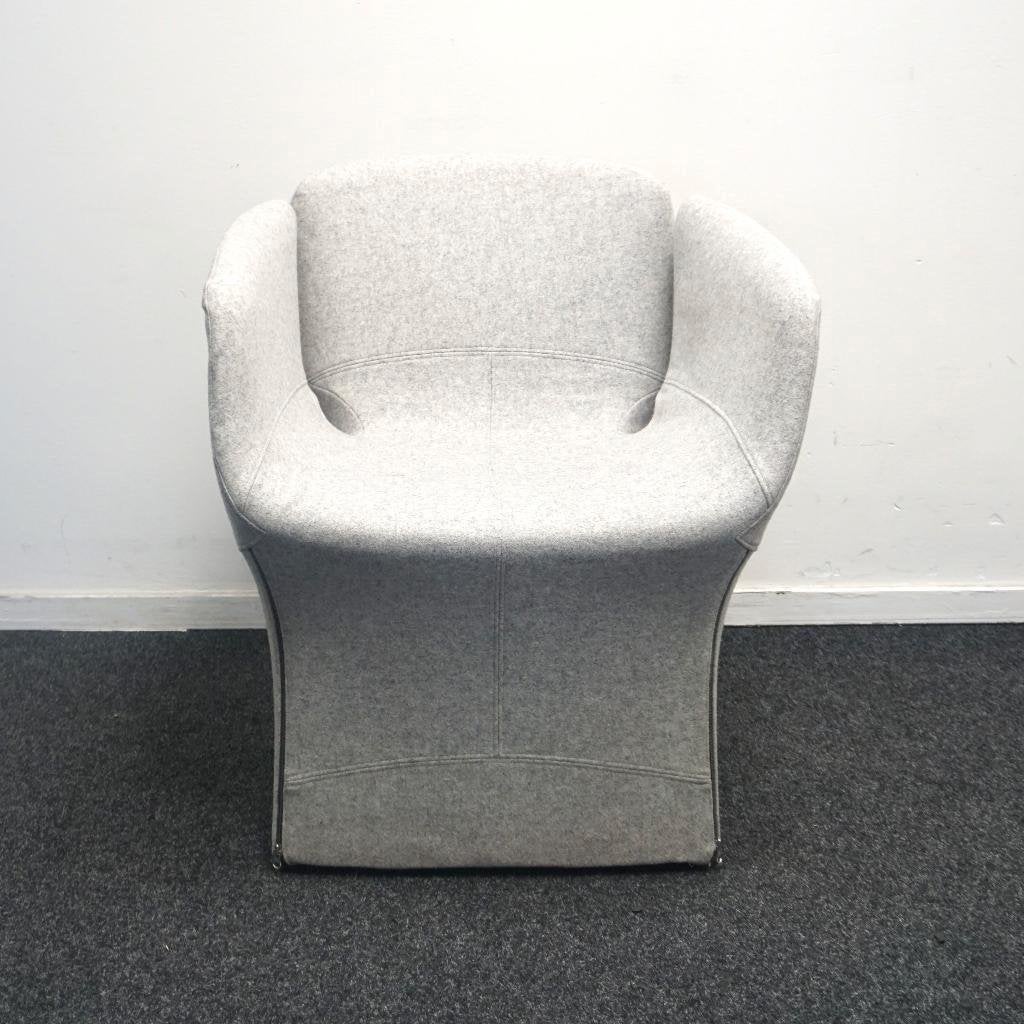 Moroso Bloomy Design Fauteuils | Lichtgrijs | Stoelen, Gebruikt, -, -, 75 tot 100 cm