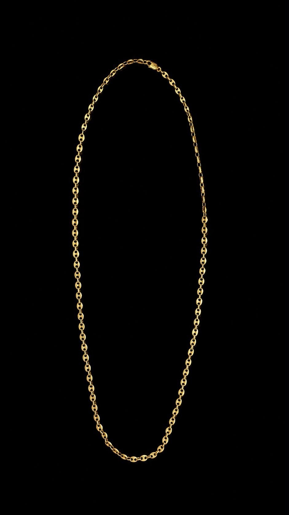 Gouden ketting/collier, Ophalen, Zo goed als nieuw, Goud