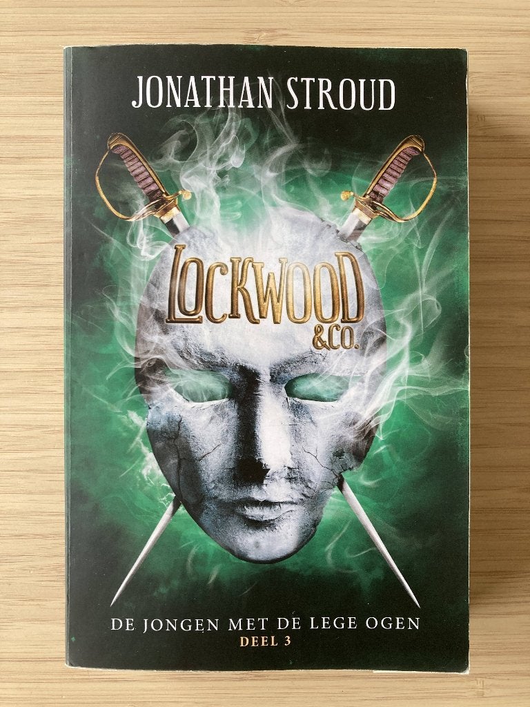 Lockwood & Co. Deel 3 De Jongen met de Lege Ogen, Boeken, Ophalen of Verzenden, Gelezen, Jonathan Stroud
