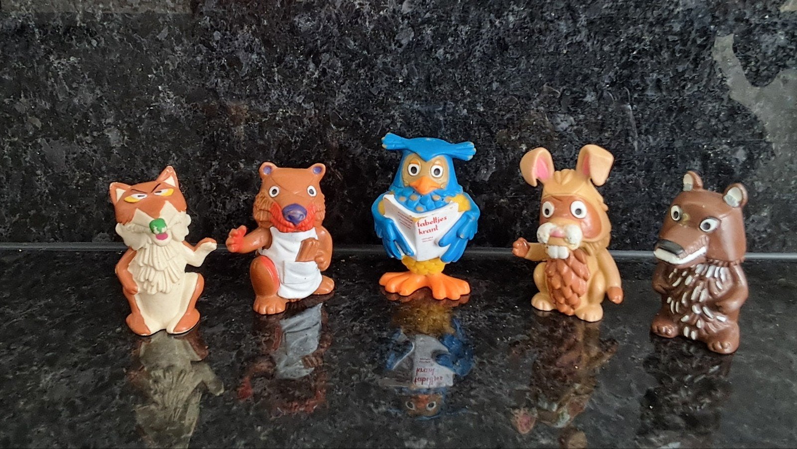 Fabelskrant figuren, Ophalen of Verzenden, Zo goed als nieuw