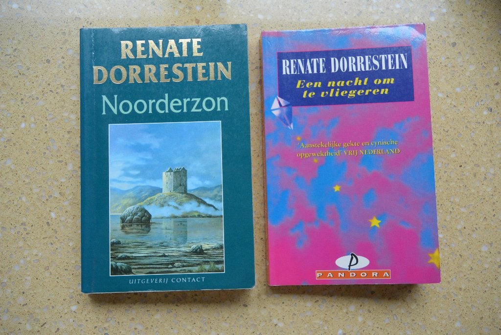 2x Renate Dorrestein Noorderzon + Een nacht om te vliegeren, Gelezen, Renate Dorrestein, Ophalen of Verzenden, Nederland