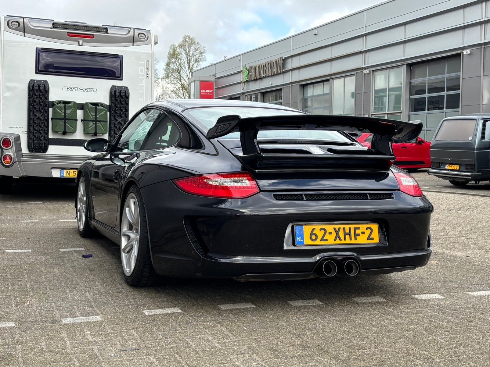 Porsche 997.2 GT3 Achterbumper Replica Polyester, Porsche, Nieuw, Ophalen of Verzenden, Achter