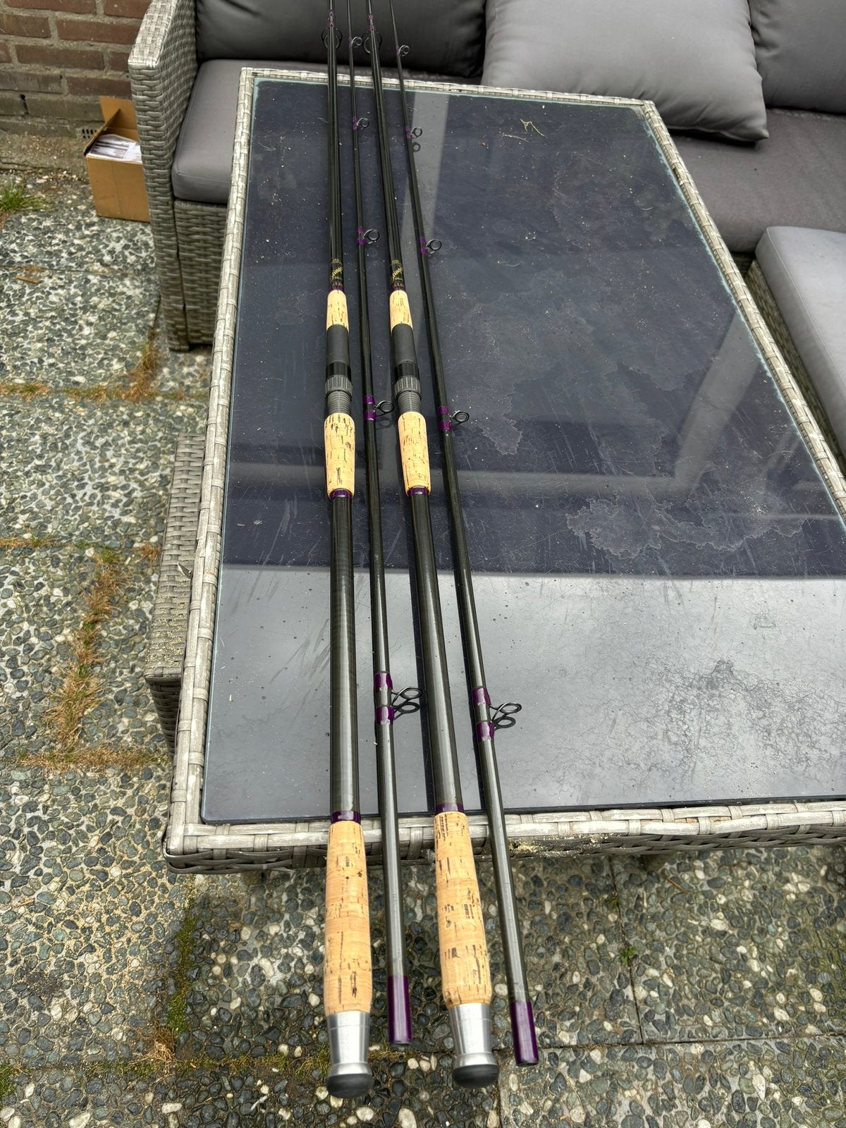 Karperhengels Stinger 2,25 ponds, Ophalen of Verzenden, Zo goed als nieuw, Complete set