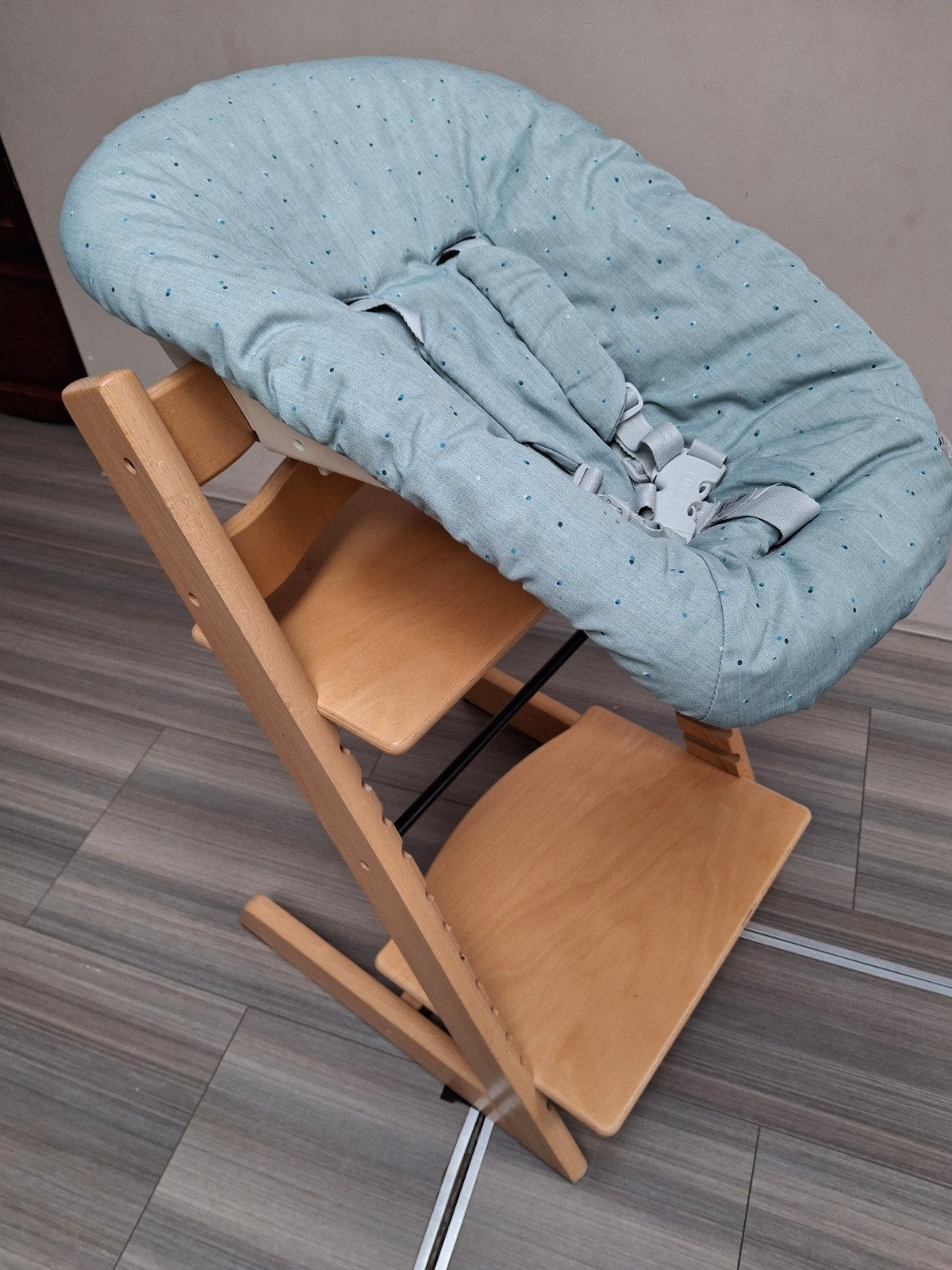 Stokke Tripp Trapp kinderstoel, met newbornset, Ophalen, Gebruikt, Meegroeistoel, Stoelverkleiner