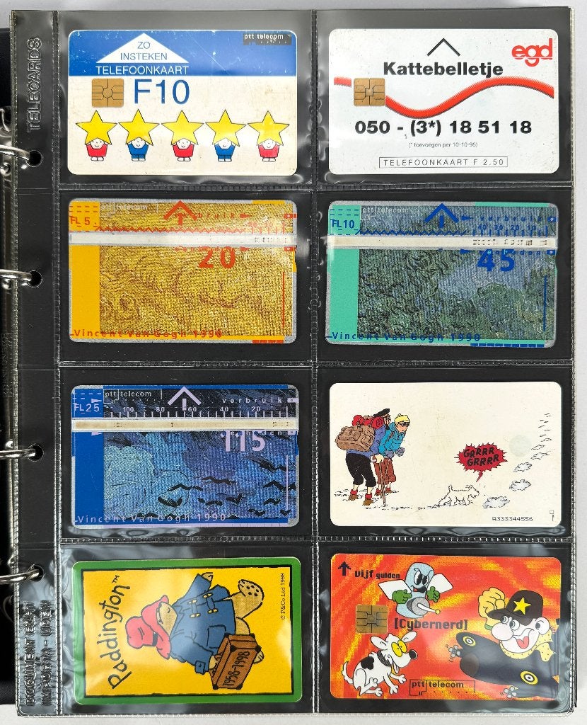 1119. Telefoonkaarten PTT - Nederlandse series, ca. 1990, Verzamelen, Ophalen