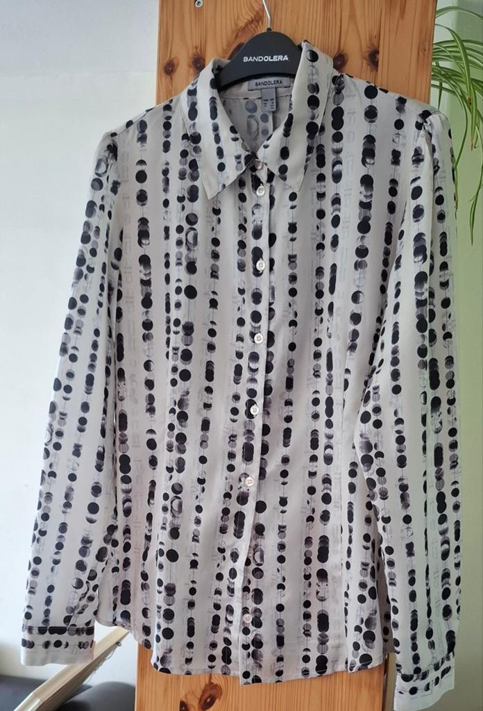 @leuke blouse van BANDOLERA,maat 40@, Maat 38/40 (M), Beige, Ophalen of Verzenden, Gedragen