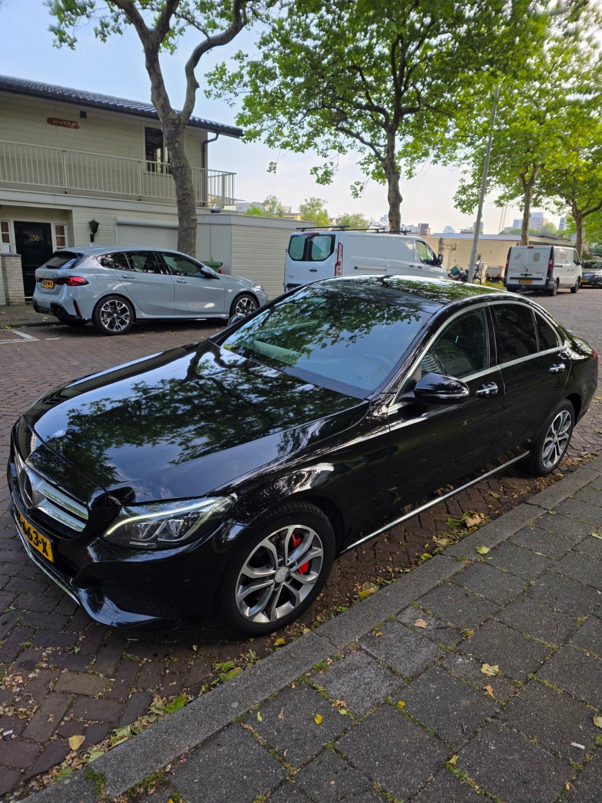 Mercedes-Benz C-Klasse C350 e Plug-in Hybrid 279pk 7G-TRONIC, Auto's, Automaat, Achterwielaandrijving, Zwart, 1600 kg