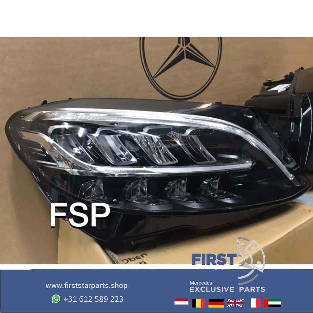 W205 Facelift LED High Performance koplamp set Mercedes C Kl, Gebruikt, -, Ophalen of Verzenden, -