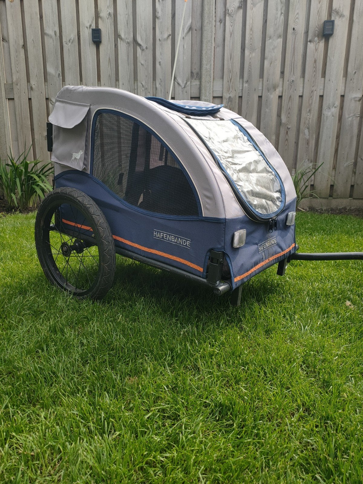 Fietskar hafenbande Cabby M .incl 2 koppelingen erbij!, Opvouwbaar, 20 tot 40 kg, Ophalen of Verzenden, Zo goed als nieuw
