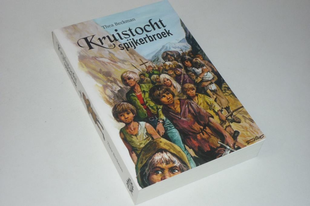 Thea Beckman: Kruistocht in Spijkerbroek, Boeken, Kinderboeken | Jeugd | 10 tot 12 jaar, Ophalen of Verzenden, Zo goed als nieuw