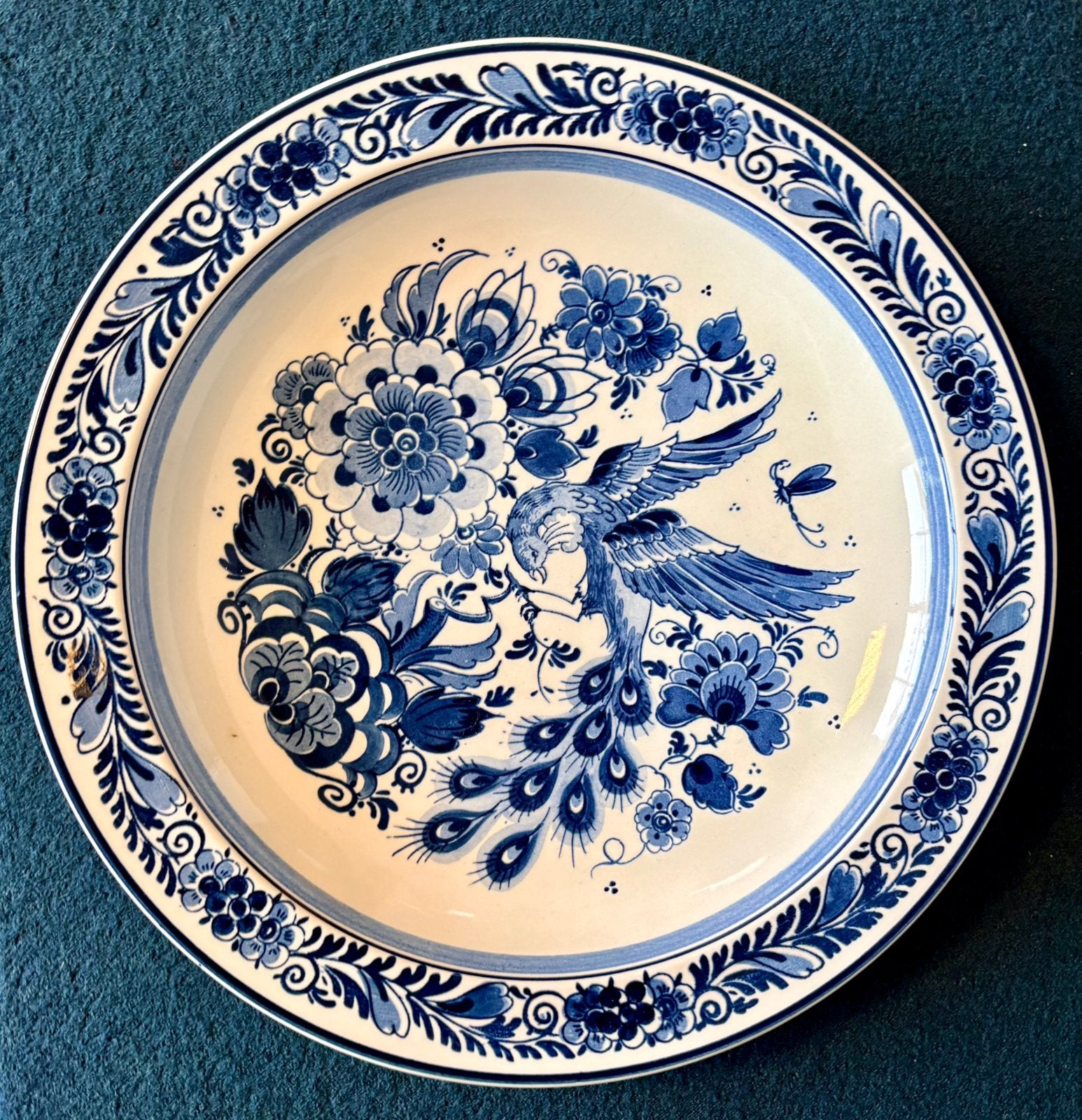 Delfts Blauw Wandbord Royal Goedewaagen (Handwerk), Ophalen of Verzenden