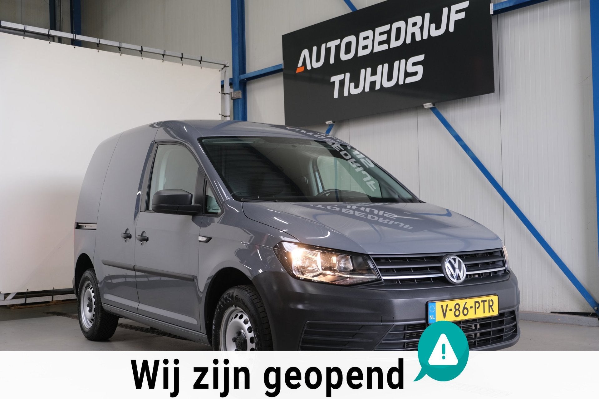 Volkswagen Caddy 1.0 TSI L1H1 BMT - Airco, Trekhaak., Auto's, Voorwielaandrijving, Gebruikt, Euro 6, Volkswagen