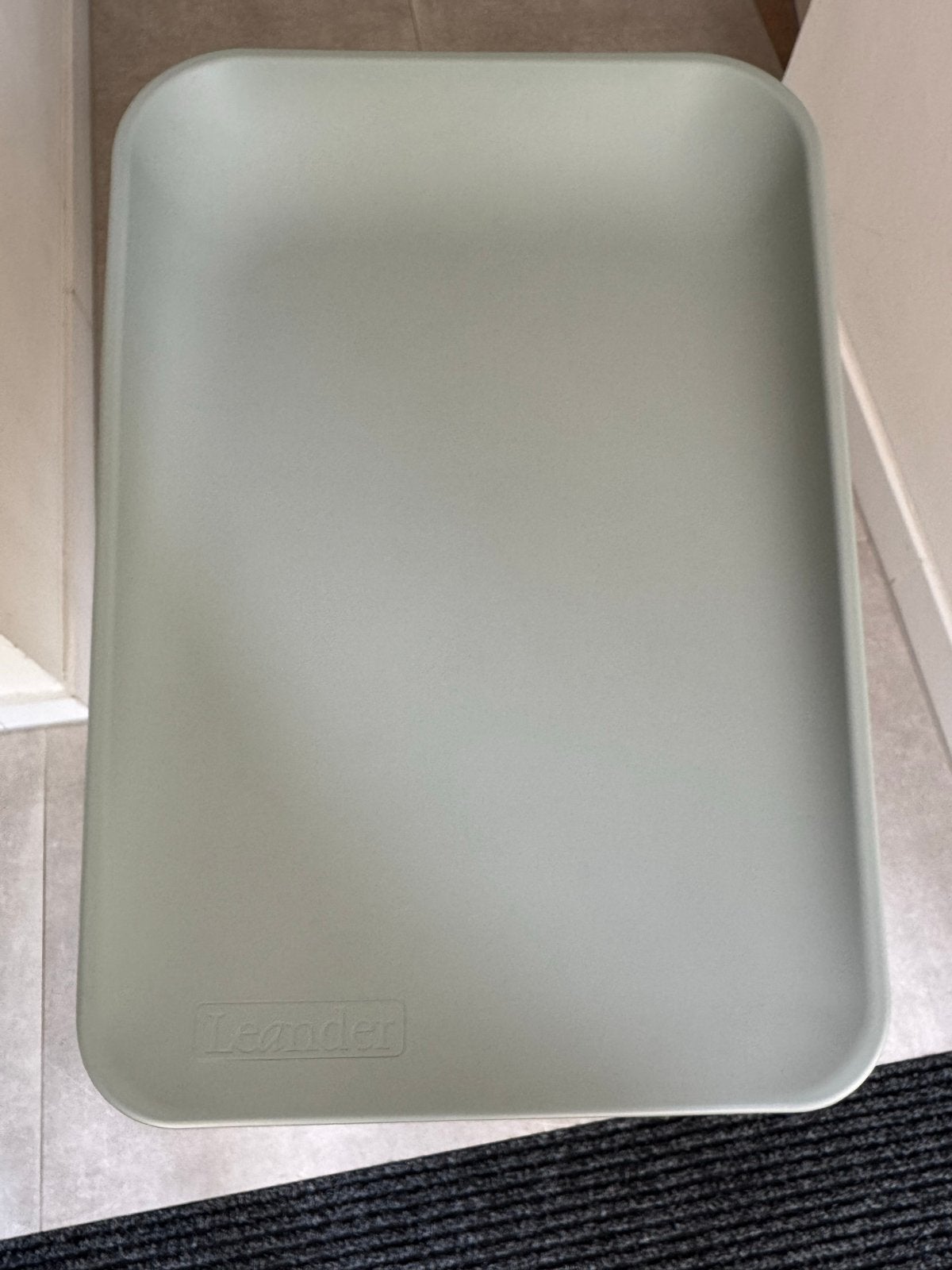 Leander Matty Aankleedkussen - Sage Green, Ophalen, Zo goed als nieuw, Aankleedkussen, Overige merken