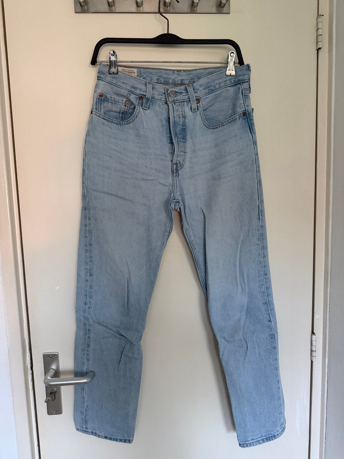 Levi's 501 Jeans voor dames - W26 L28, Ophalen of Verzenden, Zo goed als nieuw, Blauw, W27 (confectie 34) of kleiner