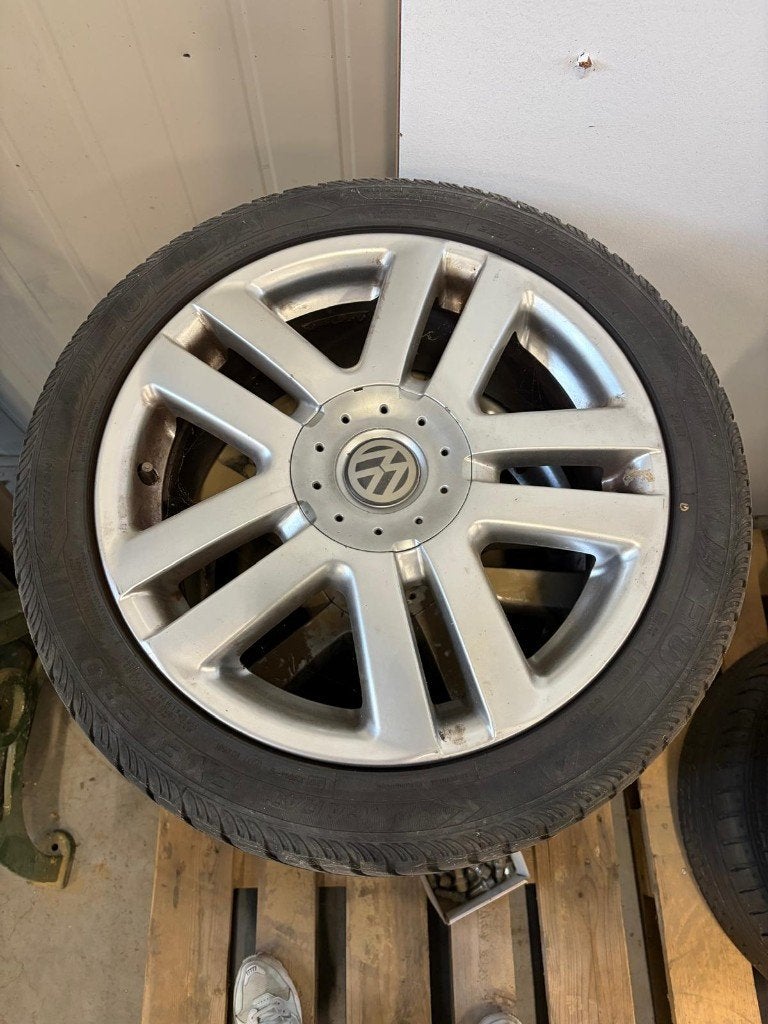 Volkswagen Golf of Caddy sportvelgen, Ophalen, Gebruikt, Banden en Velgen, 17 inch