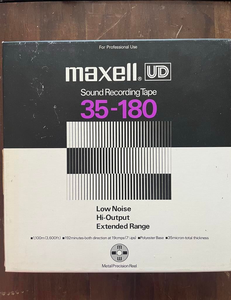 Maxell - Sound Recording Tape, Ophalen of Verzenden, Walkman