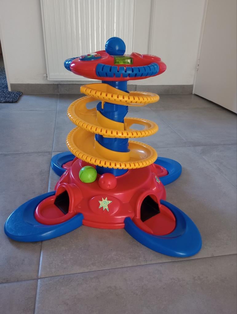Fisher-Price ballen spiraal, Kinderen en Baby's, Speelgoed | Babyspeelgoed, Ophalen, Overige typen, Met geluid