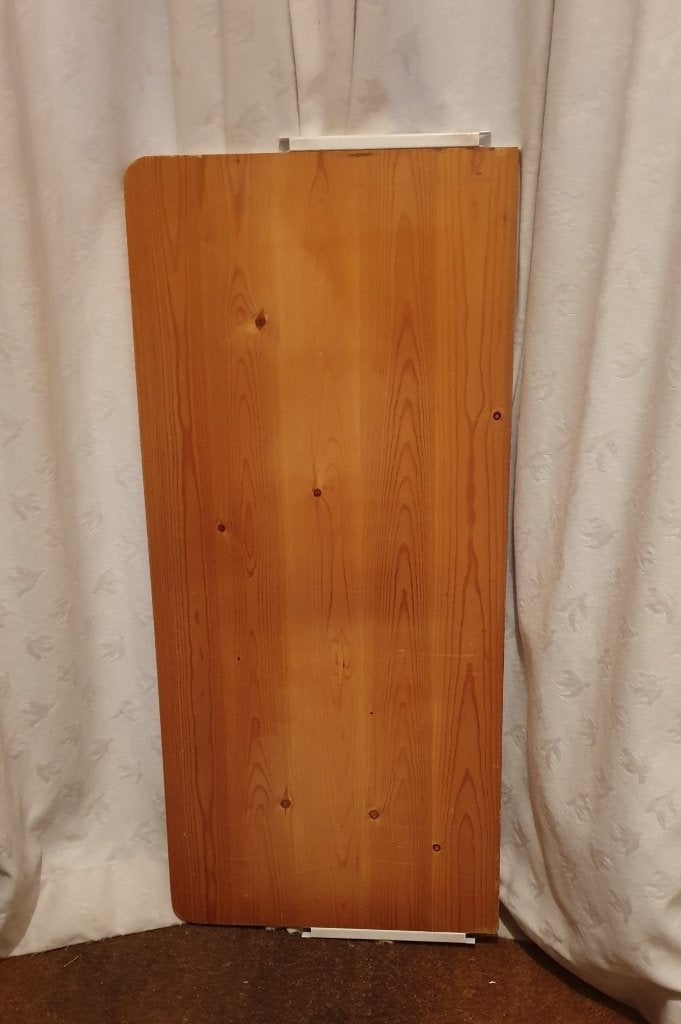 Lundia bureau - tv blad blank gelakt 100x30 nette staat, Ophalen, Gebruikt