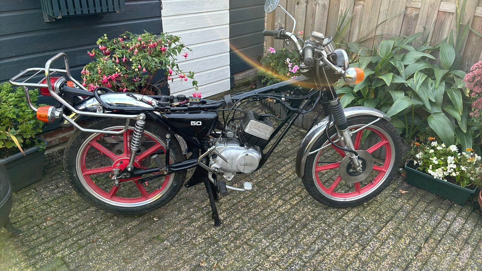 Yamaha RD50M, Ophalen, Yamaha