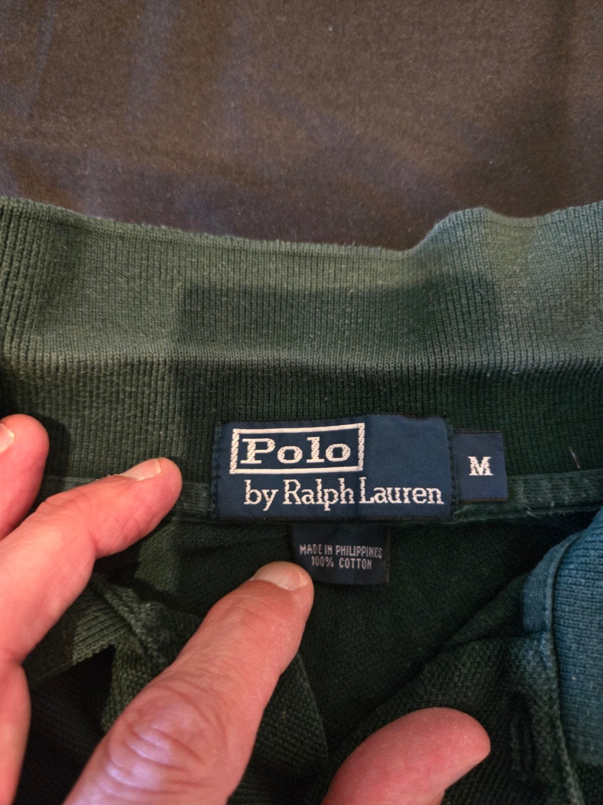 Polo Ralph Lauren Poloshirt Groen Maat M, Kleding | Heren, Maat 48/50 (M), Ophalen of Verzenden, Polo Ralph Lauren, Gedragen