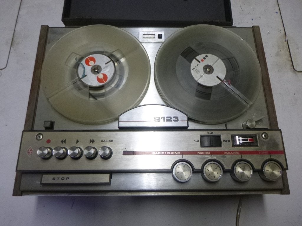bandrecorder, Audio, Tv en Foto, Ophalen of Verzenden, Bandrecorder, Met stofkap
