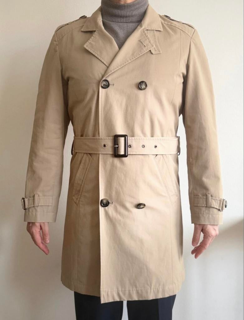 Altinyildiz trenchcoat, beige, maat M, Ophalen of Verzenden, Zo goed als nieuw, Maat 48/50 (M), Beige