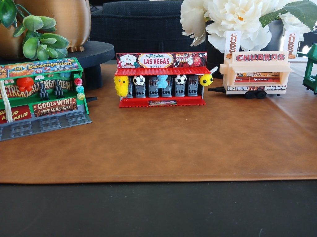 Casino - Gambling LAS VEGAS KERMIS miniatuur, Ophalen of Verzenden, Nieuw, 1:32 tot 1:50