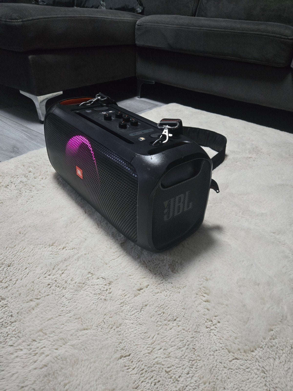 JBL PartyBox On-The-Go Draagbare Party Speaker, 150 watt of meer, Bluetooth, JBL, Party speaker