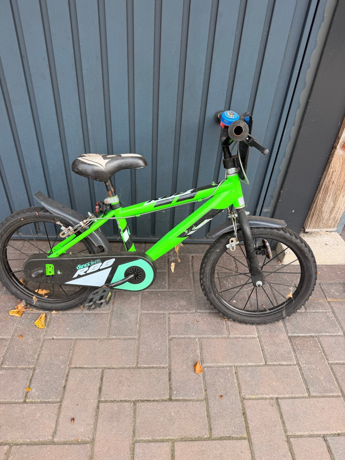 Kinderfiets 3-4 jaar - Mooi beginfietsje, Fietsen en Brommers, Ophalen, Gebruikt, Terugtraprem, Minder dan 16 inch