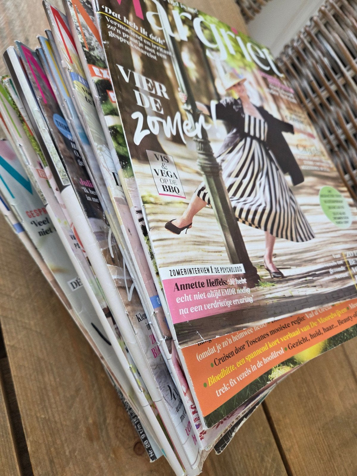 tijdschrift Margriet nummers 10 tm 29 (2026), Ophalen, Gelezen, Damesbladen