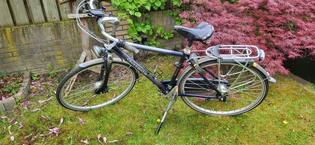 Gazelle saphire met Brooks leren zadel, Versnellingen, Ophalen of Verzenden, Gazelle, Trommelrem