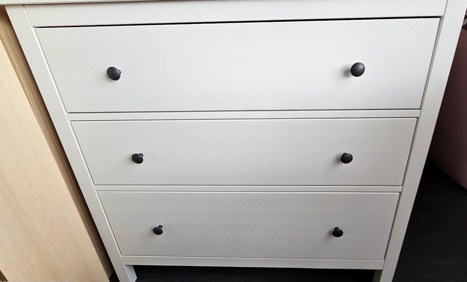 Witte ladekast, hemnes ikea - Zo goed als nieuw, Ophalen, 50 tot 70 cm, 90 tot 105 cm, 100 cm of meer