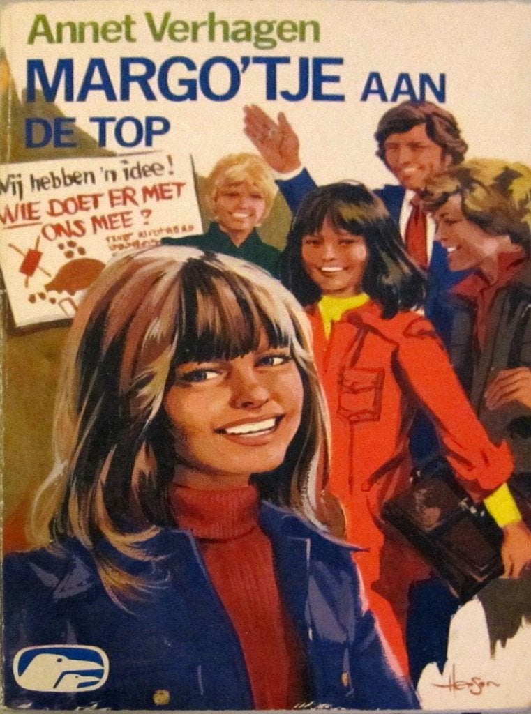 Margo'tje aan de top door Annet Verhagen-Witte Raven JM374, Boeken, Ophalen of Verzenden, Gelezen, Annet Verhagen, Fictie