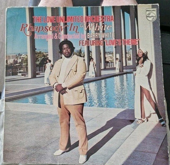 Lp Barry White.Rapsody in White, Fotohoes, Ophalen of Verzenden, Gebruikt, 12 inch
