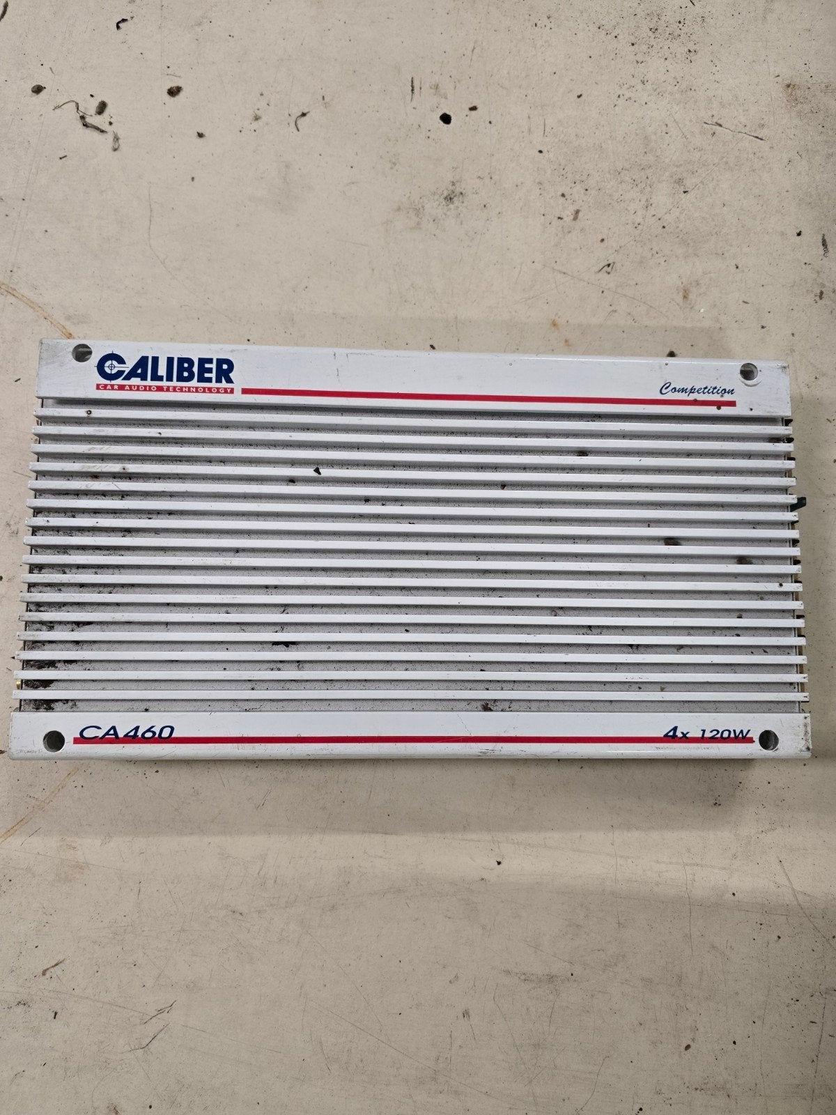 Caliber CA460 Competition 4x120W Versterker, Auto diversen, Ophalen