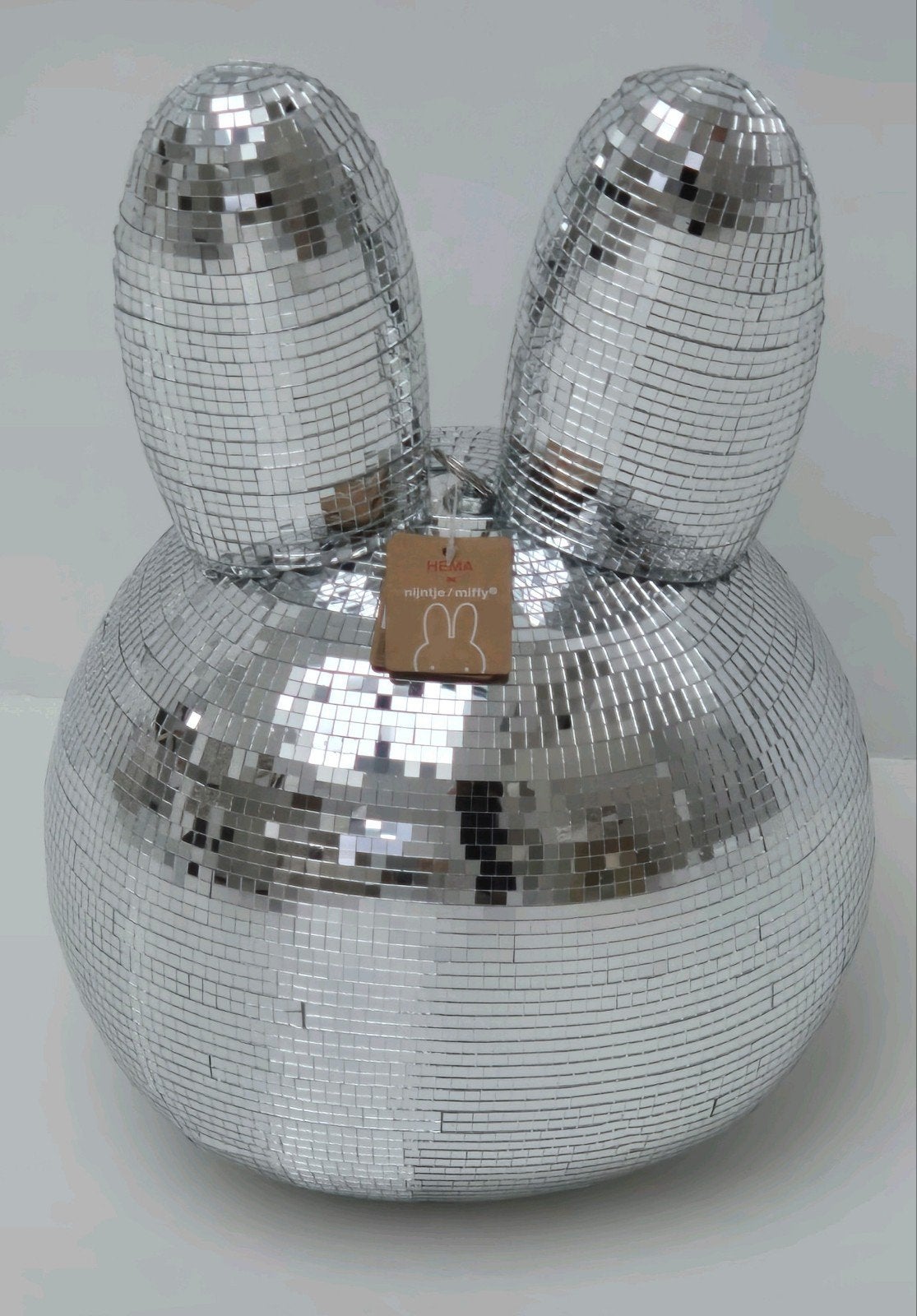 Spiegelbal Nijntje NIEUW, Huis en Inrichting, Ophalen of Verzenden, Nieuw, Zilver, Glas