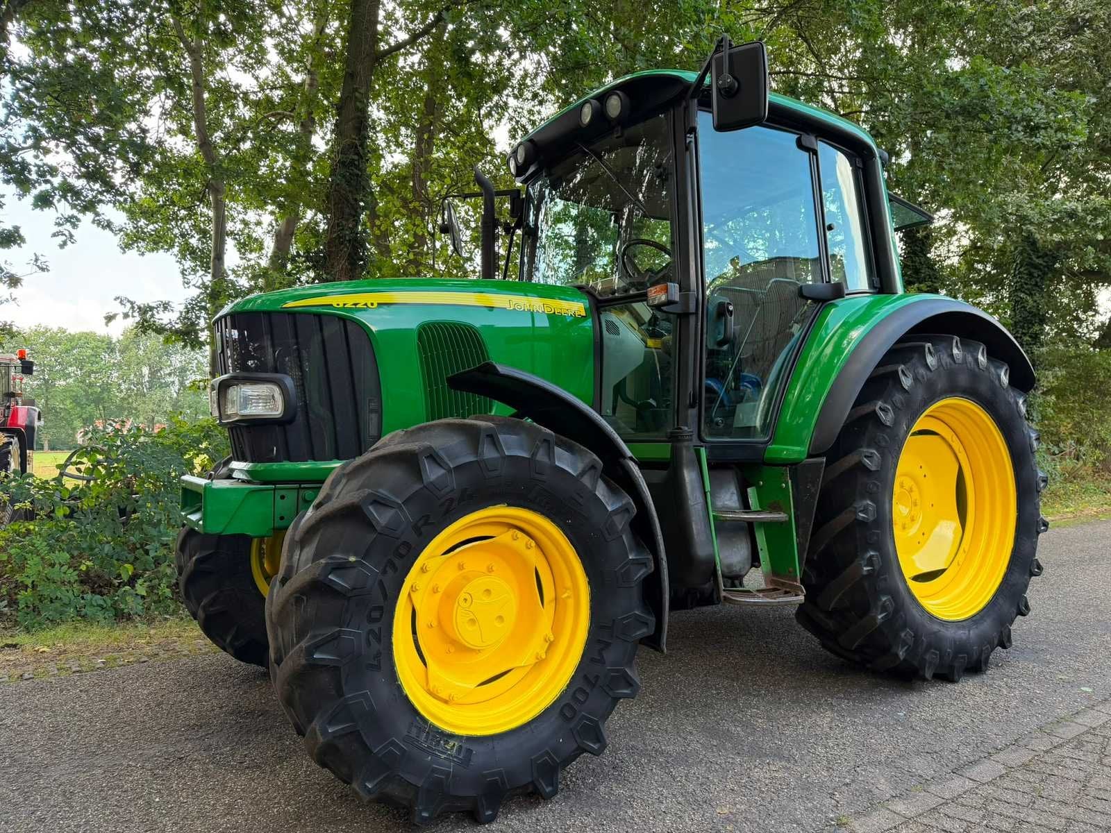 2002 john deere 6220 AQ Vierwielaangedreven landbouwtractor, Gebruikt, John Deere