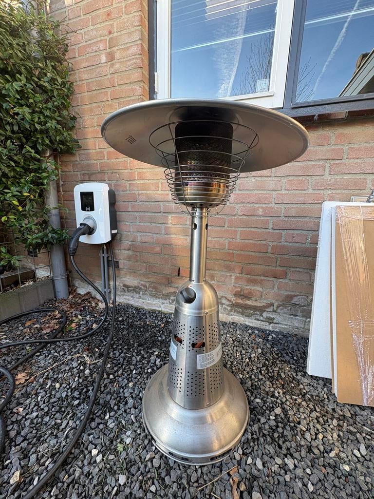 Compacte Tafelmodel Terrasverwarmer - Gas, Ophalen of Verzenden, Gebruikt, Gas, Vloer