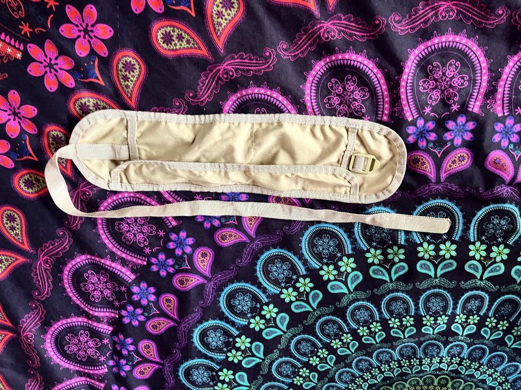 Dun stoffen heuptasje nu voor 2,50€, Ophalen of Verzenden, Zo goed als nieuw, Beige, Overige typen