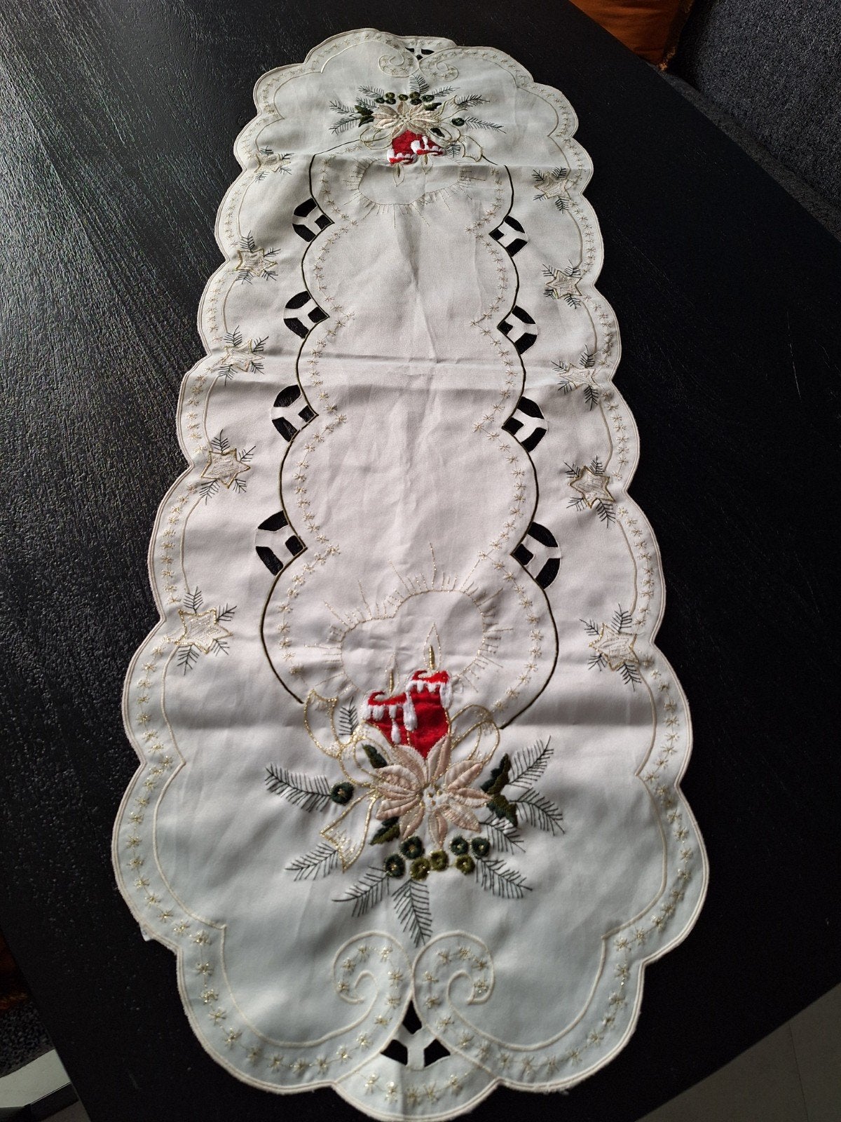 Een mooi chic kerst tafelloper, Diversen, Ophalen