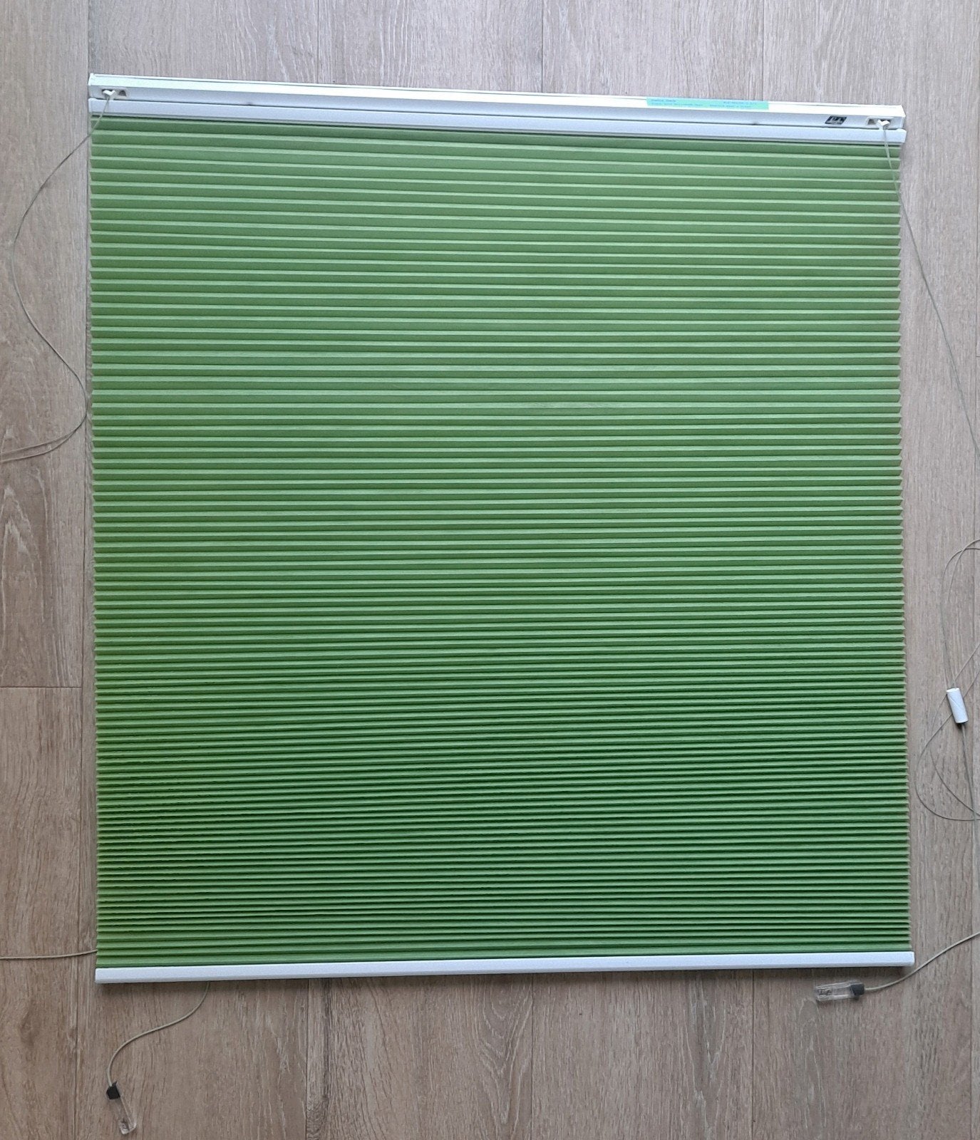 Luxaflex Duette Shades - Groen, Ophalen, Gebruikt, Koordbediening, Plisségordijn