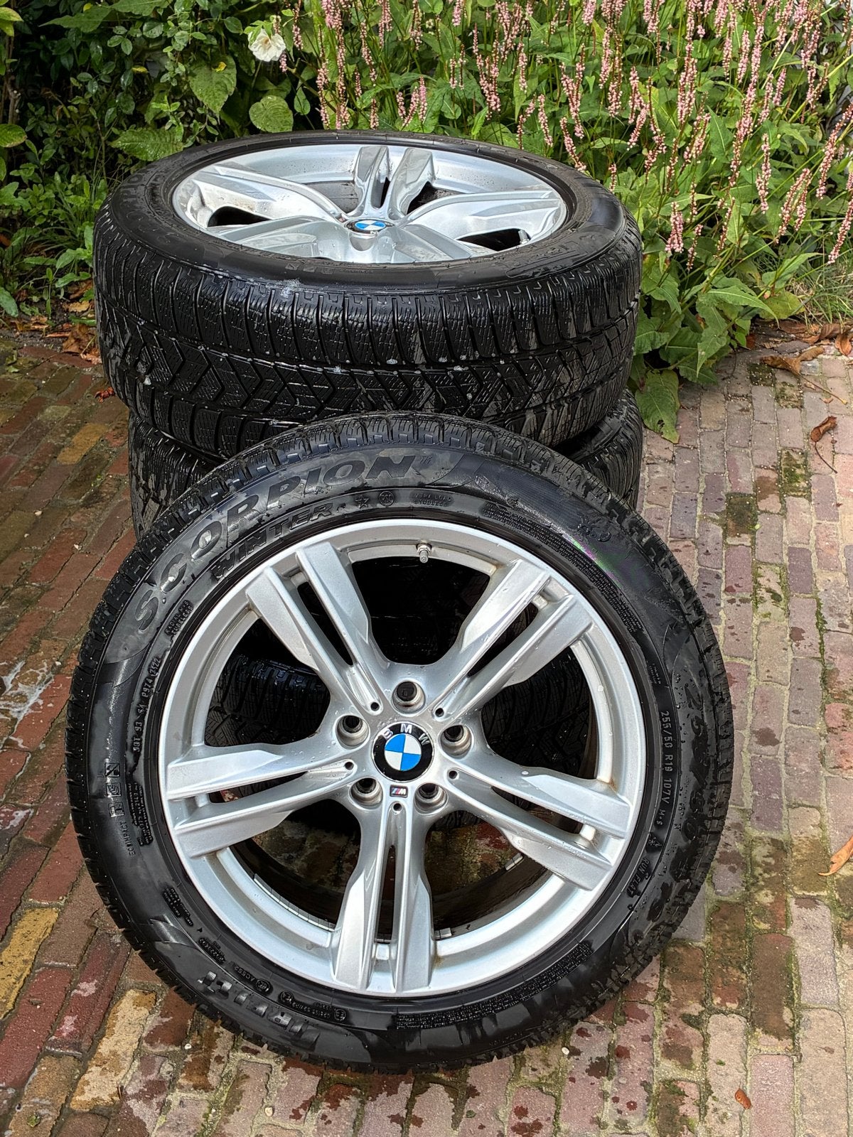 BMW X5 X6 467M 19 inch Pirelli Scorpion winter, Auto-onderdelen, Banden en Velgen, Gebruikt, 255 mm, Banden en Velgen, Winterbanden