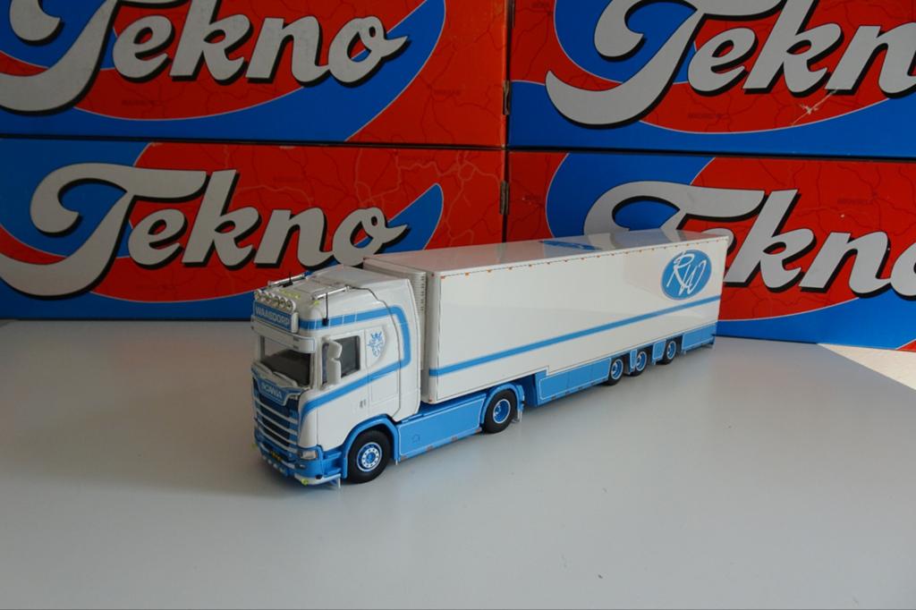 Waasdorp Transport Scania S730 - Tekno, Ophalen of Verzenden, Nieuw, Bus of Vrachtwagen, Tekno
