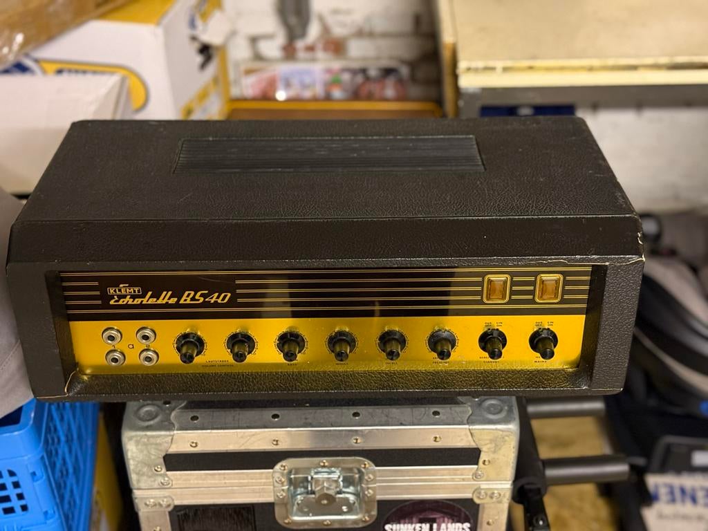 Vintage Klemt Echolette BS40 buizenversterker, Muziek en Instrumenten, Versterkers | Bas en Gitaar, Ophalen, Zo goed als nieuw