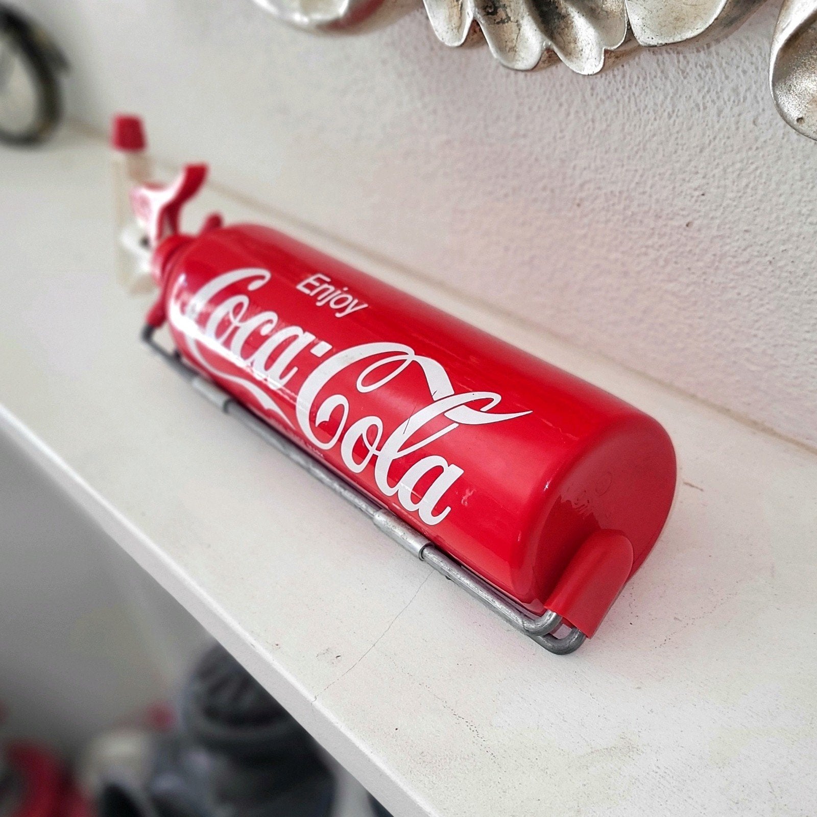 Vintage Coca-Cola Spuitfles - Decoratief Item, Ophalen of Verzenden, Zo goed als nieuw