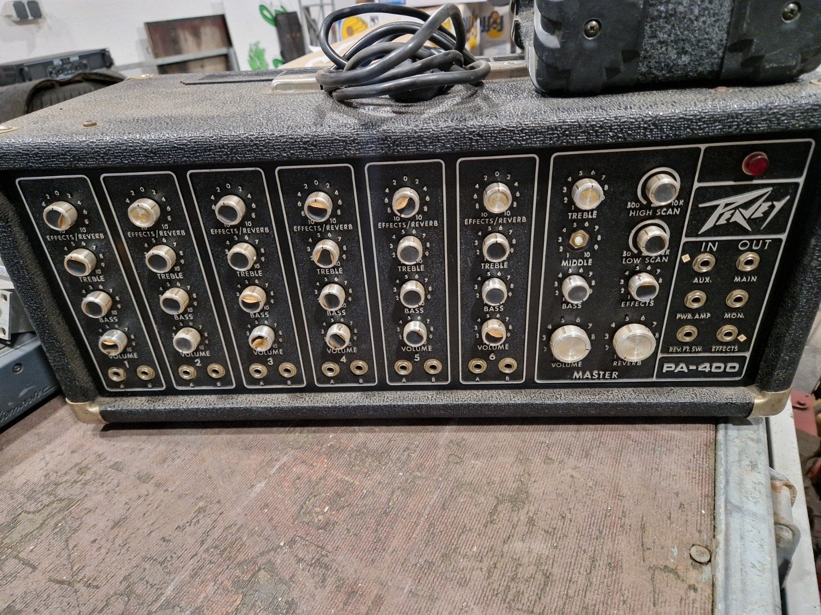 Peavey Series 400 PA-400 Power Module Versterker, Muziek en Instrumenten, Ophalen, Gebruikt, 100 watt of meer